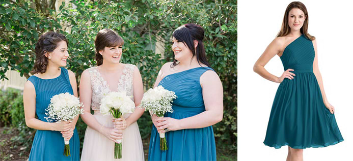 Azazie blue sale bridesmaid dresses